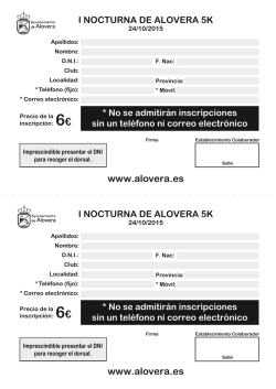I NOCTURNA ALOVERA inscripciones