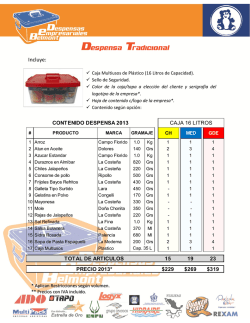 Despensa Tradicional