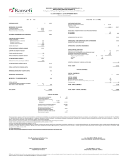 DISPONIBILIDADES $ 4,380 CAPTACI&Oacute;N TRADICIONAL Dep&oacute;sitos