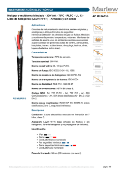 Libre de hal&oacute;genos (LSOH-HFFR)