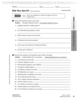 o Answer the questions based on the model. 1.