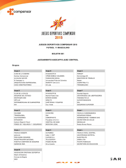 JUEGOS DEPORTIVOS COMPENSAR 2015 FUTBOL 11