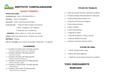 INSTITUTO COMFACASANARE GRADO PRIMERO TODO