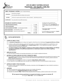 Preprimaria - Instituto San Roberto