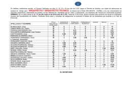 ARQUITECTO - ARQUITECTO TECNICO