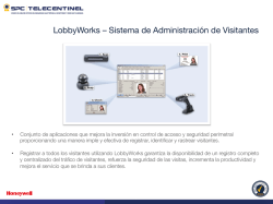 LobbyWorks &ndash; Sistema de Administraci&oacute;n de Visitantes