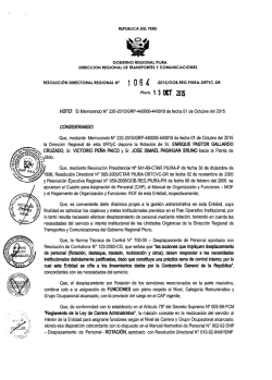 4 - Direccion Regional de Transportes y Comunicaciones Piura