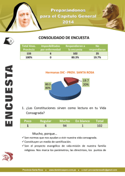 003 - Consolidado de encuesta.