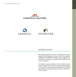 Recomendaciones - Ceramica Salte&ntilde;a