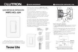 MRF2-6CL-WH - Tecno Lite Aplicaciones
