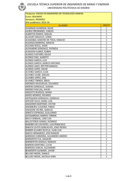 Grado en Ingenier&iacute;a en Tecnolog&iacute;a Minera (GITM)