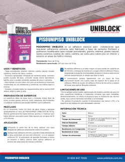 FT PISOUNIPISO UNIBLOCK
