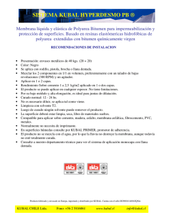 SISTEMA KUBAL HYPERDESMO PB &reg;