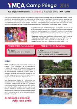 Camp Priego 2015