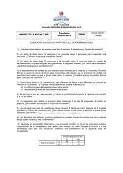 Gu&iacute;a de Actividad Independiente No 3