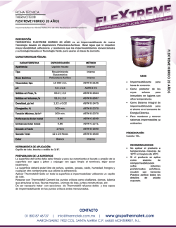 CONTACTO - Thermotek