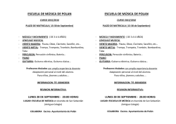 escuela de m&uacute;sica de polan escuela de m&uacute;sica de polan