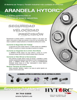 ARANDELA HYTORC&trade; ARANDELA HYTORC&trade;