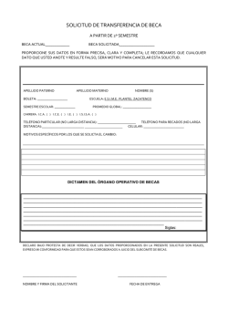 Descarga Solicitud Universal de Transferencia de Beca