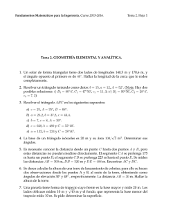 Problemas del tema 2