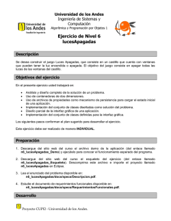 Ejercicio de Nivel 6 lucesApagadas - Cupi2