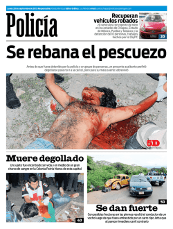 NOTICIAS Voz e Imagen de Chiapas