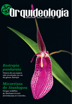Revista Orquideolog&iacute;a XXXII#1 - Open Journal Systems