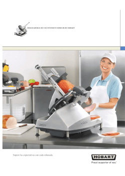 F40341 Brochure Rebanadora serie HS (ESP)