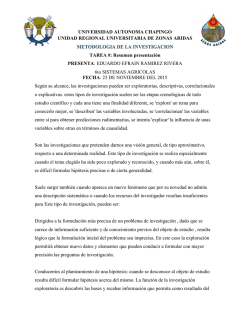 UNIVERSIDAD AUTONOMA CHAPINGO UNIDAD REGIONAL