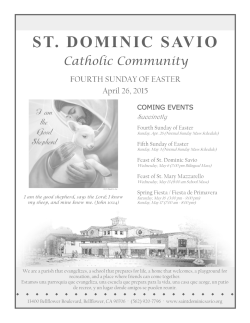 April 26, 2015 - St. Dominic Savio Church