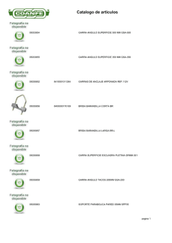 Catalogo de articulos - ferreteria industrial morales cb