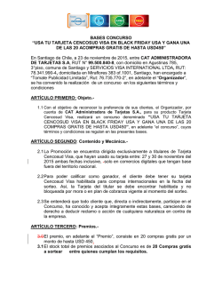 BASES DE PROMOCI&Oacute;N