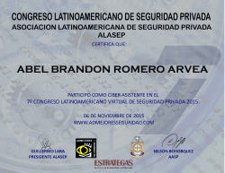 ABEL BRANDON ROMERO ARVEA