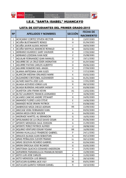 n&ordm; apellidos y nombres secci&oacute;n fecha de
