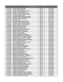 Referencia Bancaria y Convenio