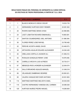 captacion de tsu para cursos de tropa profesional fecha de