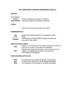 dra. mercedes josefina hernandez padilla