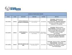 CENTRO DIAGNOSTICO DOCENTE LAS MERCEDES