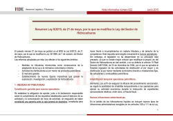 RESUMEN LEY HIDROCARBUROS