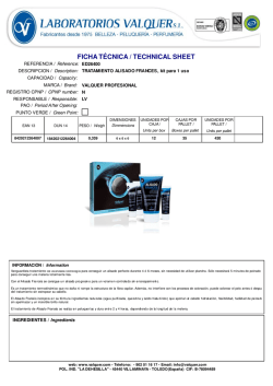 alisado frances fichas tecnicas