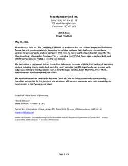 Mountainstar Gold Inc.