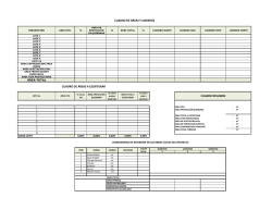cuadro de &aacute;reas y linderos cuadro de &aacute;reas a escriturar