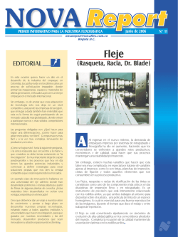 NOVAReport N&deg; 11