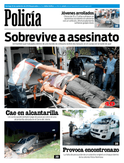 NOTICIAS Voz e Imagen de Chiapas