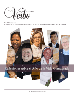 El Verbo Entre Nosotros