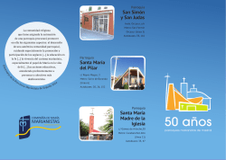 Descargar el programa - Parroquia Santa Mar&iacute;a Madre de la Iglesia