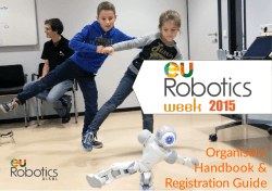 ERW2015 - Organisers` Handbook