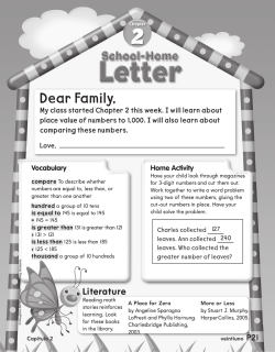 Centenas Decenas Unidades