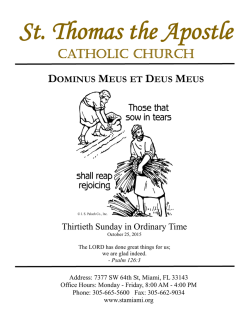 St Thomas the Apostle Catholic Church