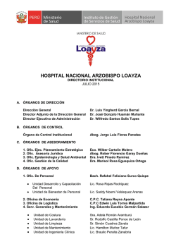 HOSPITAL NACIONAL ARZOBISPO LOAYZA